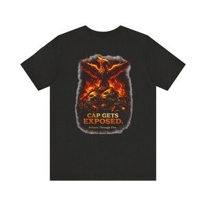 Phoenix Rising Reborn Through Fire T-Shirt
